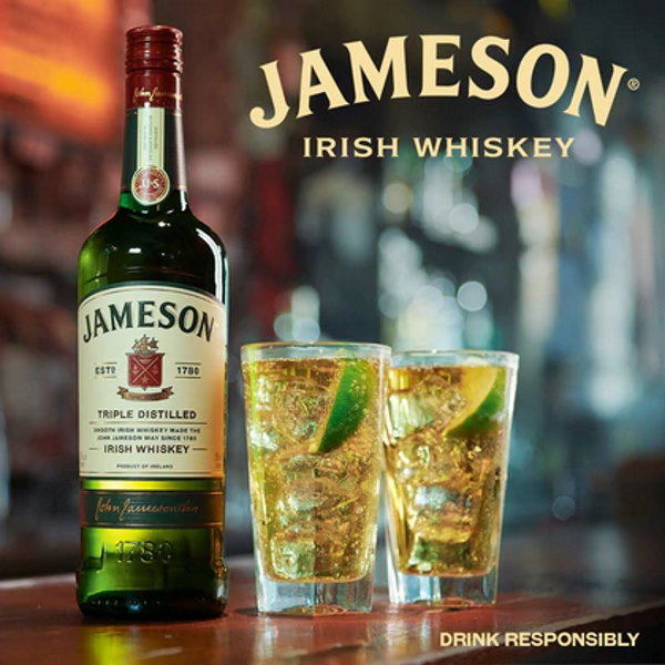 Jameson Irish Whiskey 70CL