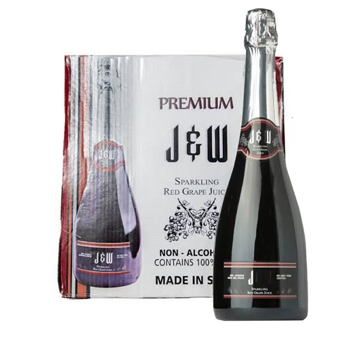 J & W Sparkling Red Grape Wine
